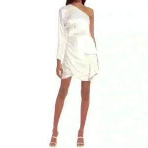 NEW! Elliatt Zelda Satiny One Shoulder Dress